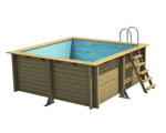 Drevený bazén WPP: 353 x 353 x 120 cm
