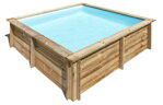 Drevený bazén TPG: 225 x 225 x 68 cm