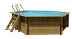 Drevený bazén TPG: Ø 412 x 119 cm  