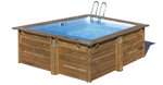 Drevený bazén TPG: 300 x 300 x 119 cm
