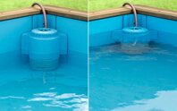 Drevený bazén s nastaviteľnou výškou hladiny vody