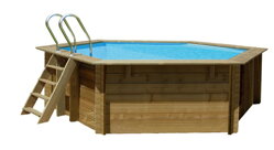 Drevený bazén TPG: Ø 400 x 119 cm  