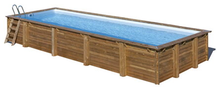 Drevený bazén TPG: 1018 x 427 x 146 cm