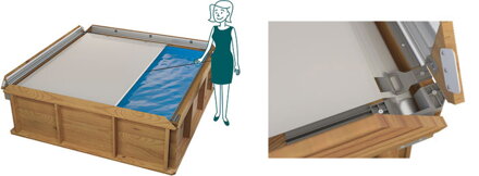 PISCINE BOIS PISTOCHE 2X2