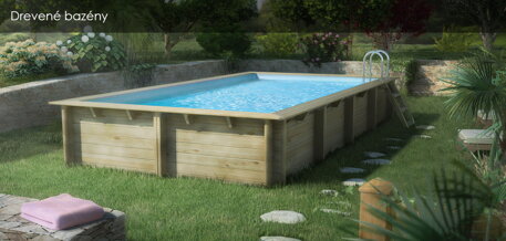 exkluzívne drevené bazény
