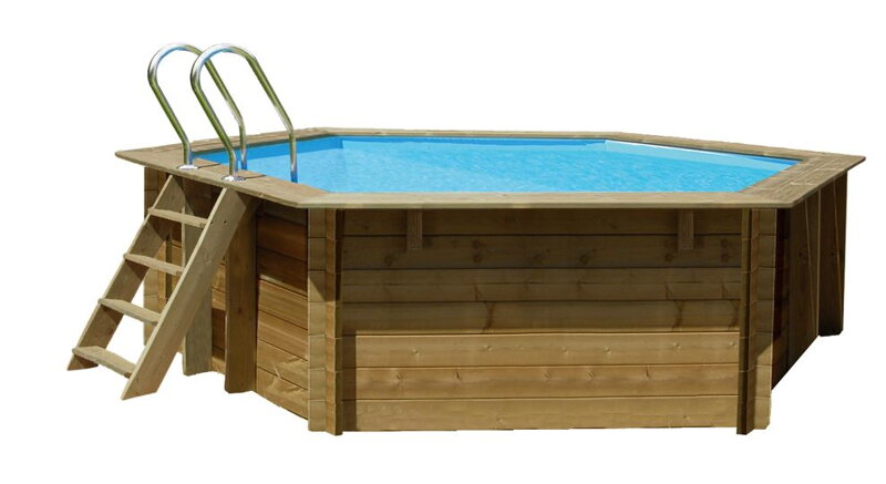 Drevený bazén GRE: Ø 400 x 119 cm  